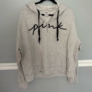 Victoria’s Secret PINK quarter zip hoodie